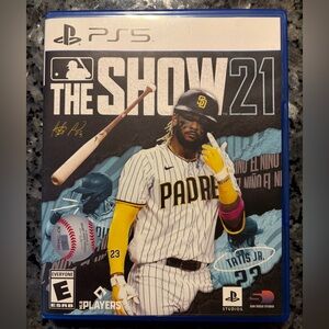 Sony MLB The Show 21 for PS5 - Blue Case